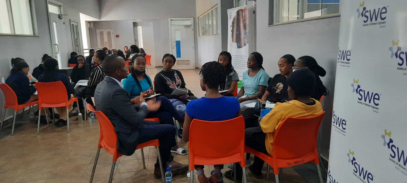 Nairobi Affiliate Members sitting in a circle