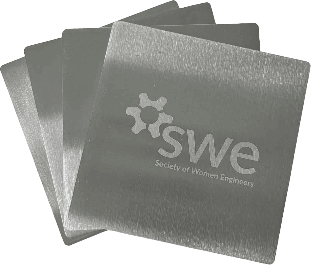 Stainless Steel Coaster Set (4-pack)