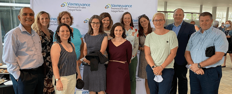 Global Team Leadership Award 1 Vaxneuvance Approval Celebration MMD Team x