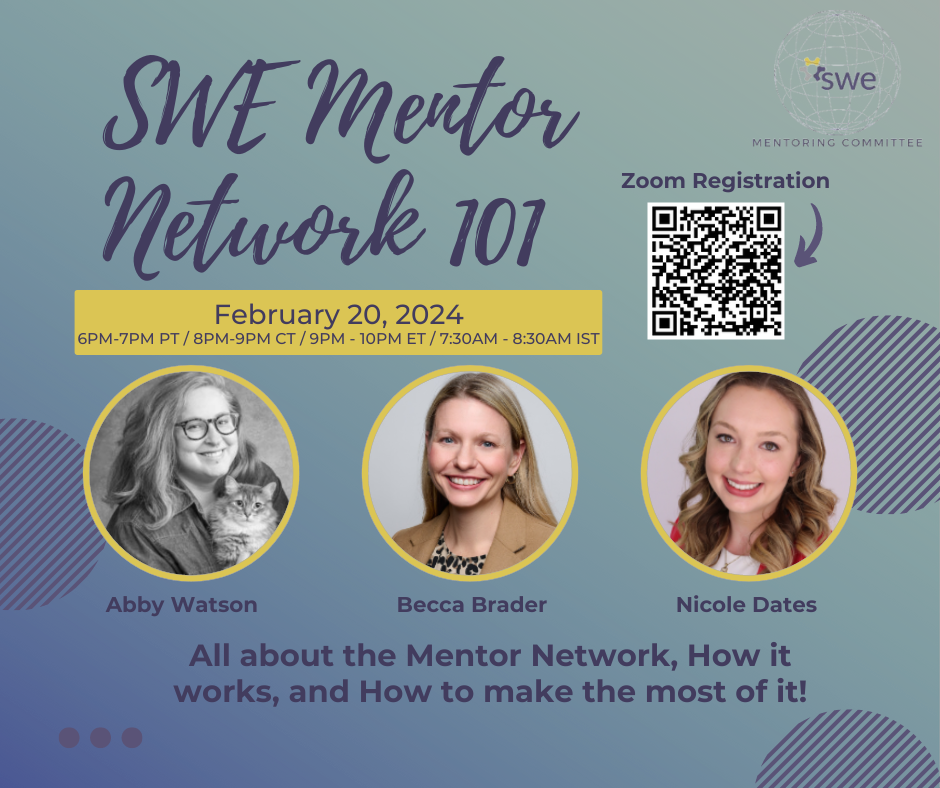 SWE Mentor Network Call Flyer png
