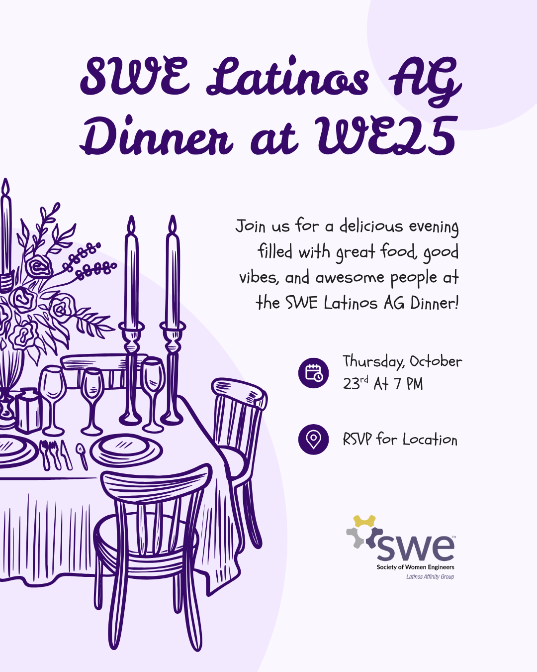 SWE Latinos AG Dinner WE